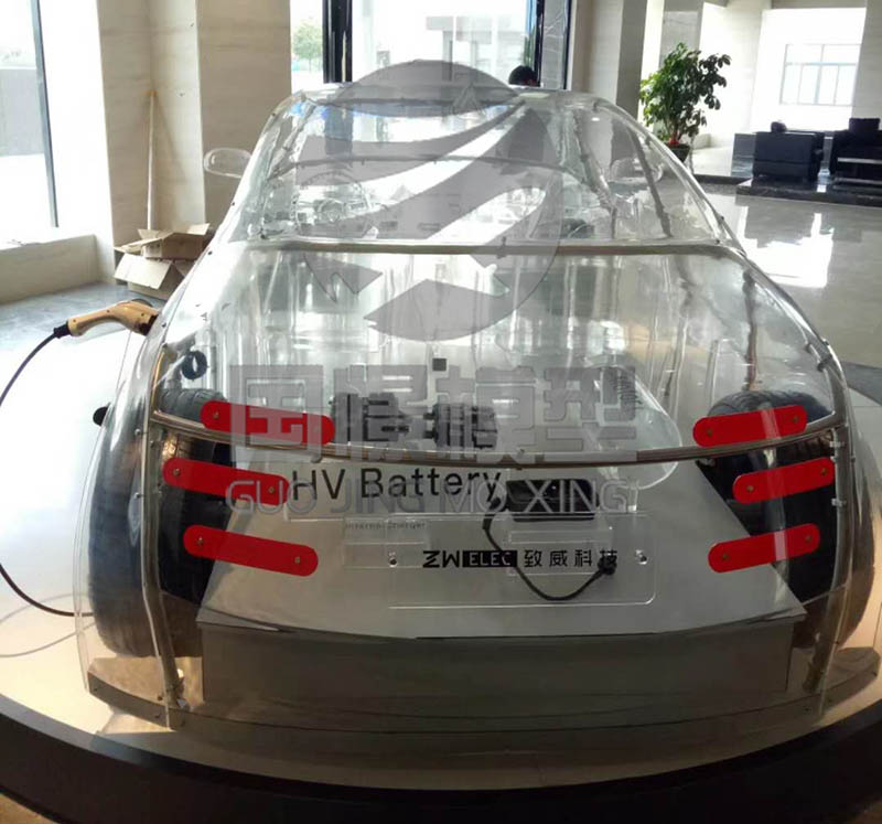 佛山透明车模型